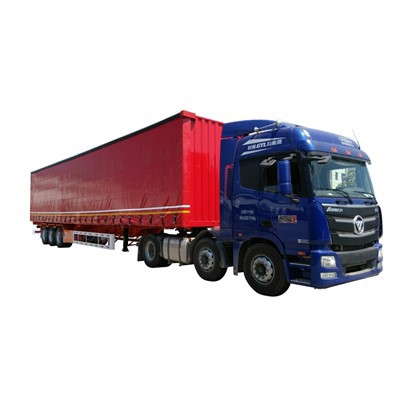 Semiremorcă cu perdea laterală din PVC